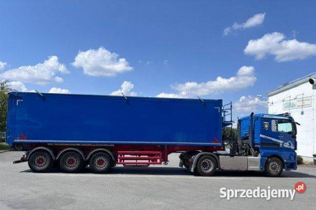 Ciagnik Man z naczepa wywrotka kabina sypialna Biała Podlaska