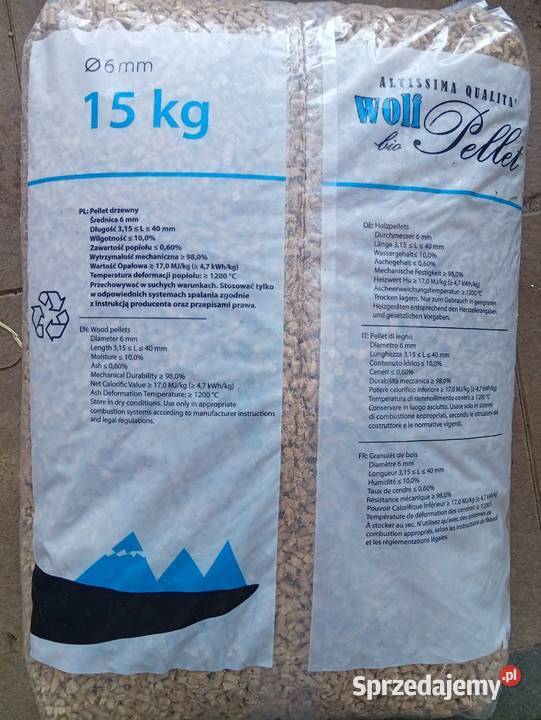 Wolf pellet Rząśnia sprzedam