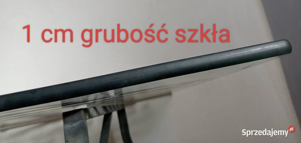 Biurko stół IKEA blat szklany z nadrukiem 148cm Jaworzno