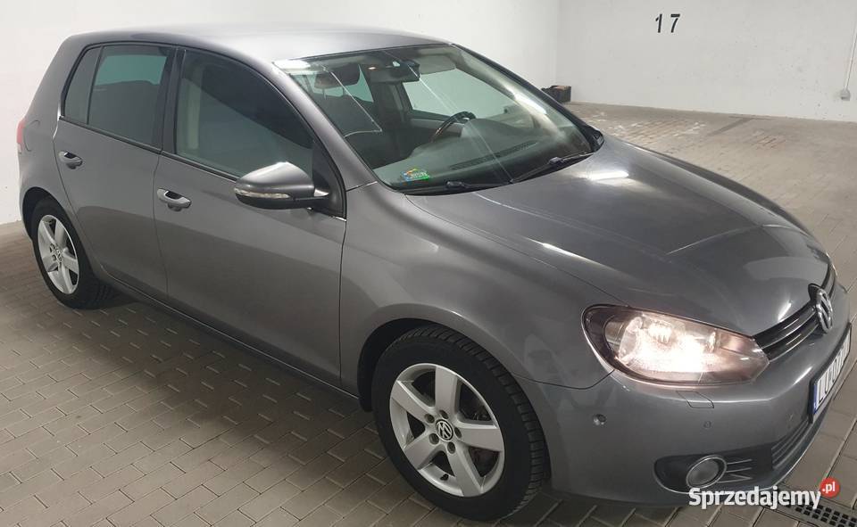 Volkswagen Golf VI szary lubelskie Lublin