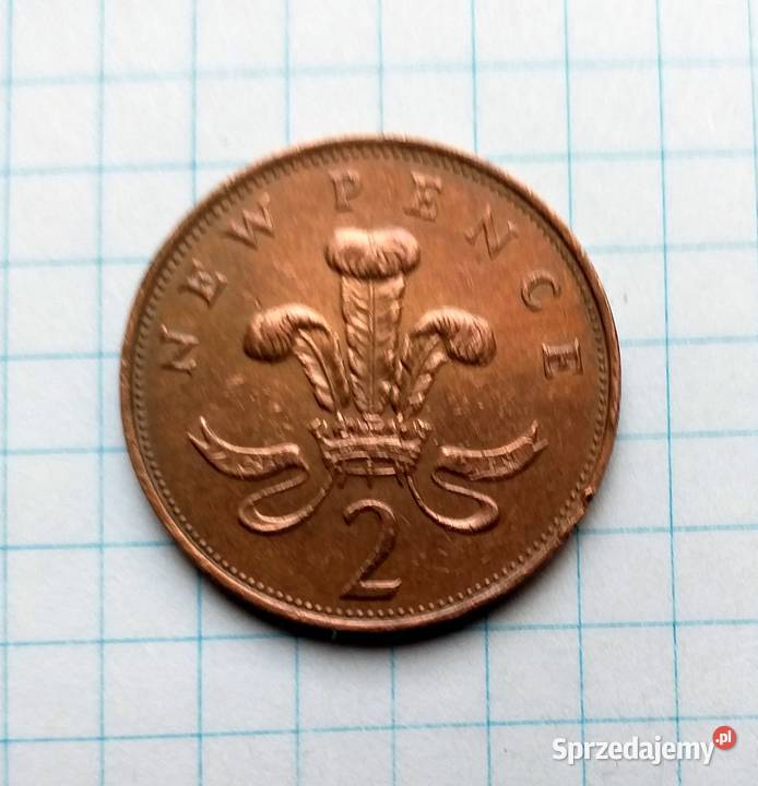 2 PENSY PENCE 1971 WIELKA BRYTANIA Piszczac