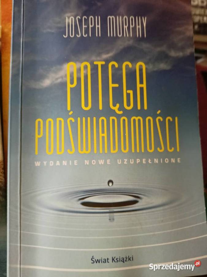Potęga podświadomości książki Warszawa księgarnia Praga okaz