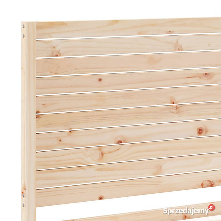 Dłuższe łóżko bez materaca lite drewno 90x220 Warszawa