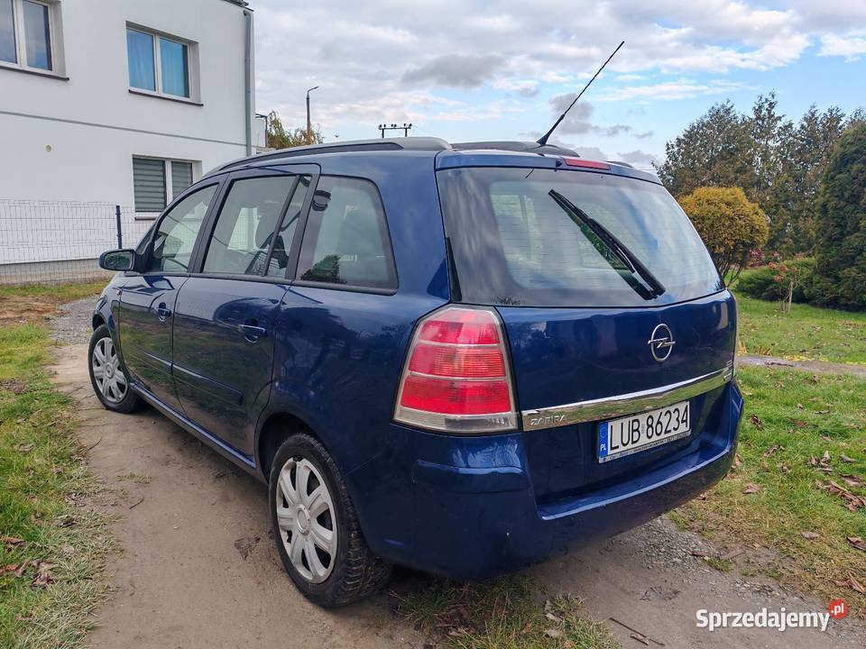 Opel Zafira 19 cdti 2006 lubelskie Zemborzyce Tereszyńskie