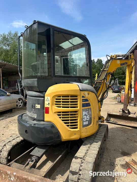 Minikoparka Gąsienicowa KOMATSU PC35 PC35MR2 Tymowa