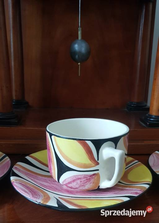 Filiżanki Koło ceramika polski dizajn warmińsko-mazurskie Orneta
