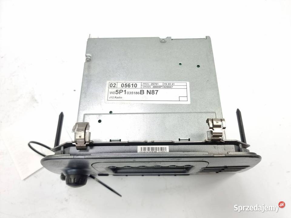 RADIO SEAT TOLEDO III 5P1035186B osobowe Lipno
