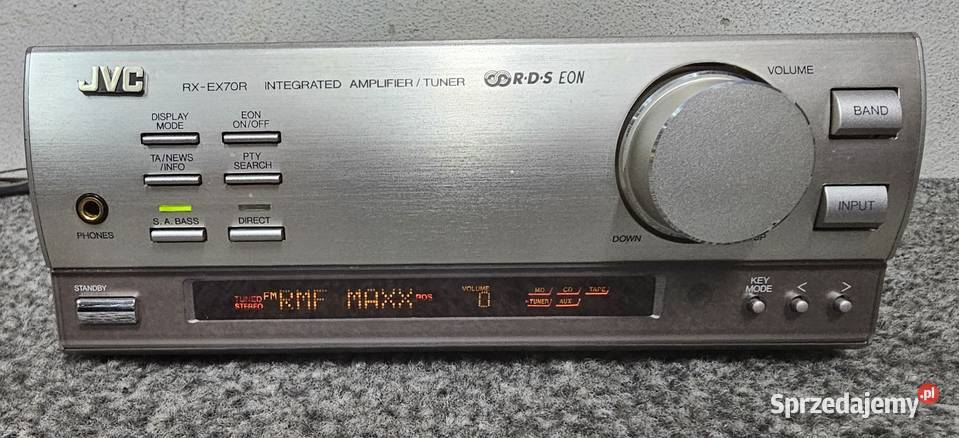 Amplituner JVC RXEX70 RDS wysyłka małopolskie