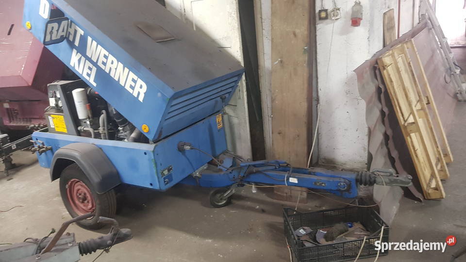 Kompresor srubowy spalinowy diesel 4 i 5m3