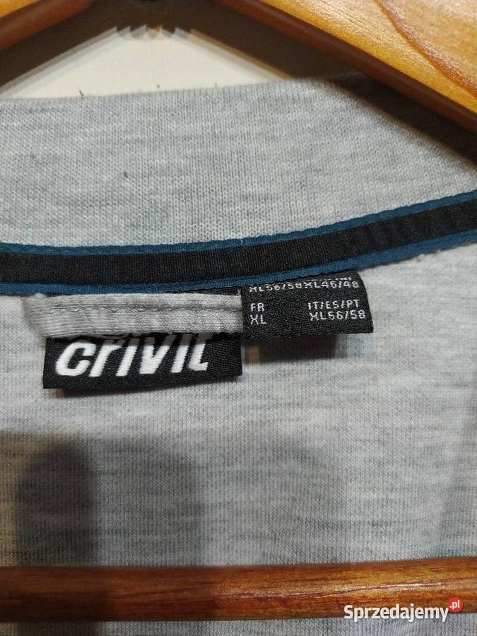 Szara bluza Crivit XL Kraków