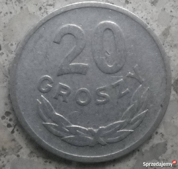 POLSKA20 GROSZY1961 r bzAL Legionowo sprzedam