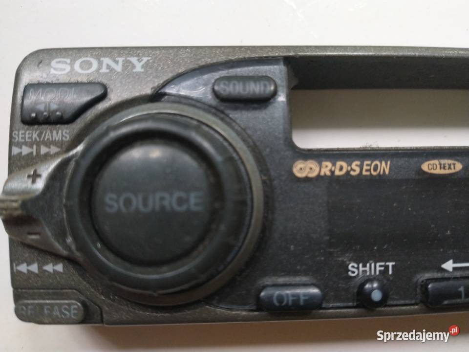 Sony XRC33R czołówka panel do radia Łódź