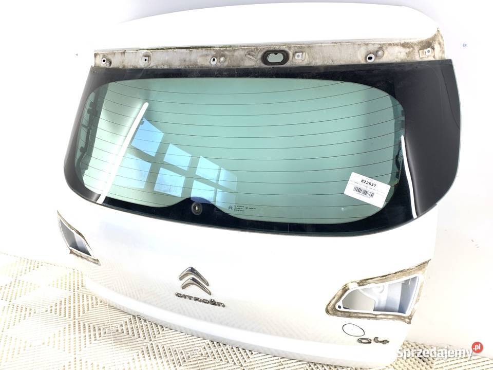 KLAPA TYŁ CITROEN C4 II Hatchback LAKIER BIAŁY sprzedam