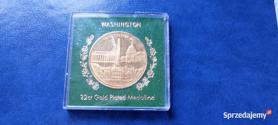 Stare monety Medal Washington USA Lesko