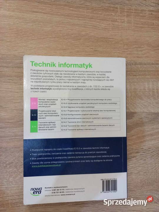 Książka administrowanie sieciowymi systemami Chynowo