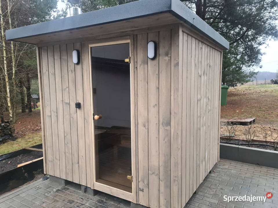 SAUNA OGRODOWA CUBE 220 do 6 osób ModernHaus Oława