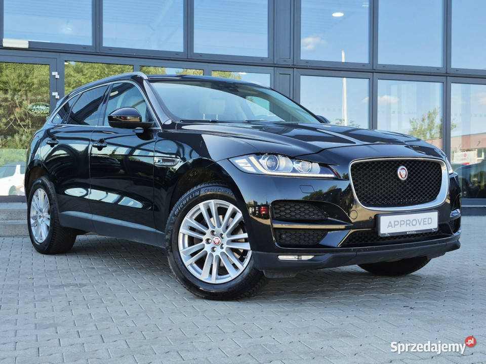 Jaguar FPACE Jaguar FPACE 20D Auto 240 AWD bluetooth łódzkie