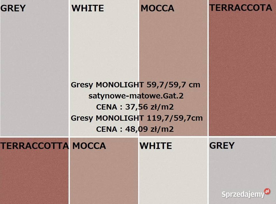 gres 5971197 597597 monolight rektyfikowany Gorzów Wielkopolski