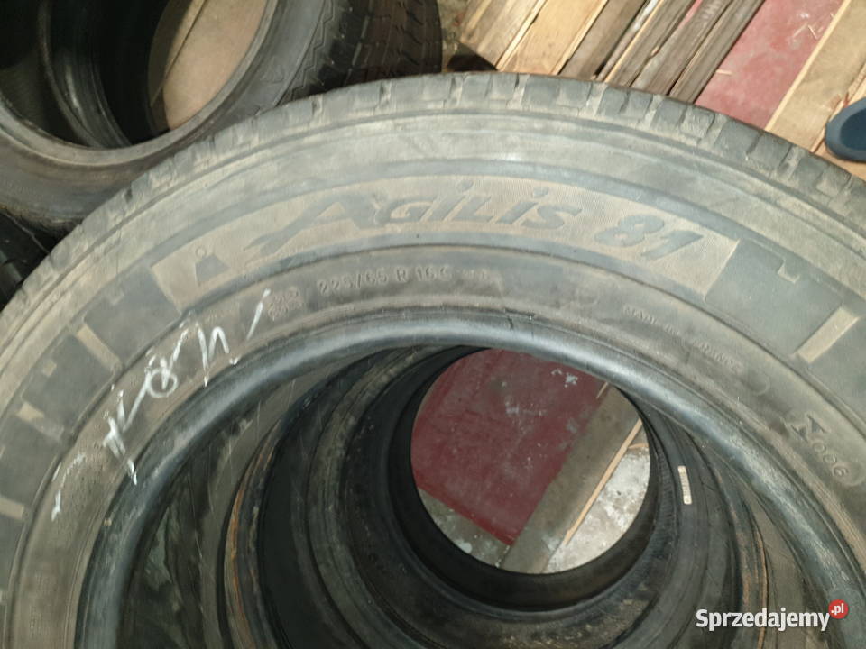 Opony Michelin Agilis 22565R16C Dobre Miasto sprzedam