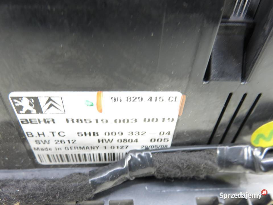 KLIMATRONIK CITROEN C5 III Break RW 96829415CL