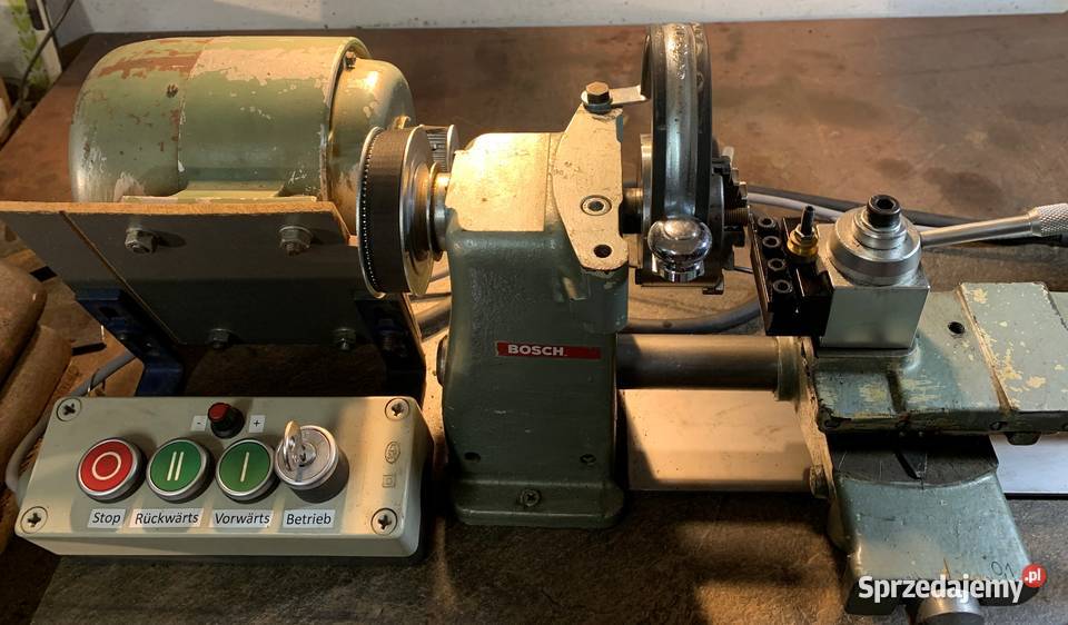 BOSCH tokarka stołowa modelarska 380V falownik Przybysławice
