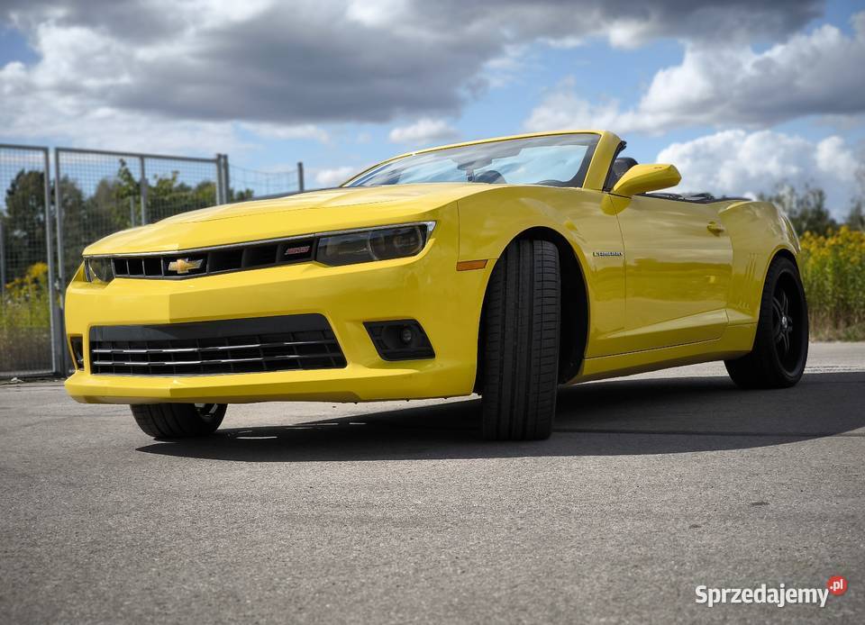 Chevrolet Camaro SS Kabrio 62 V8 2015r centralny zamek mazowieckie