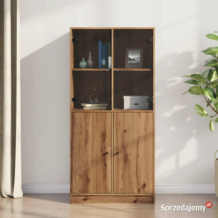 Szafka z drzwiczkami dąb artisian 68x37x142 Warszawa