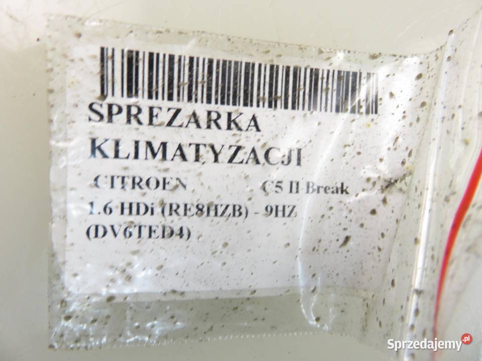 KOMPRESOR KLIMATYZACJI CITROEN C5 II 16 HDi