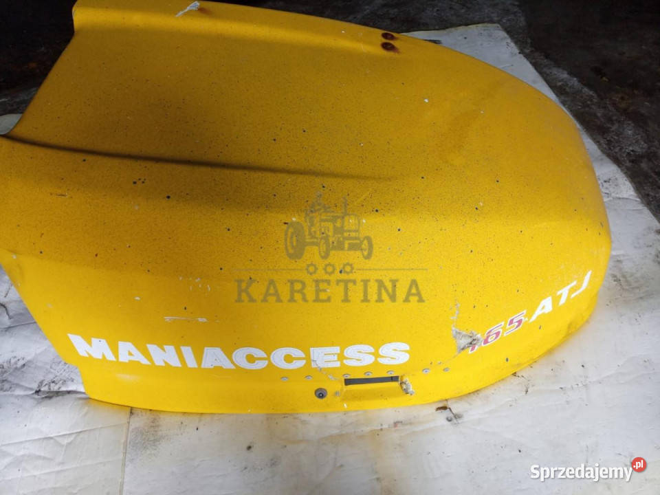 Manitoumaska silnikaManitou Maniaccess 165 ATJ Jastrzębniki