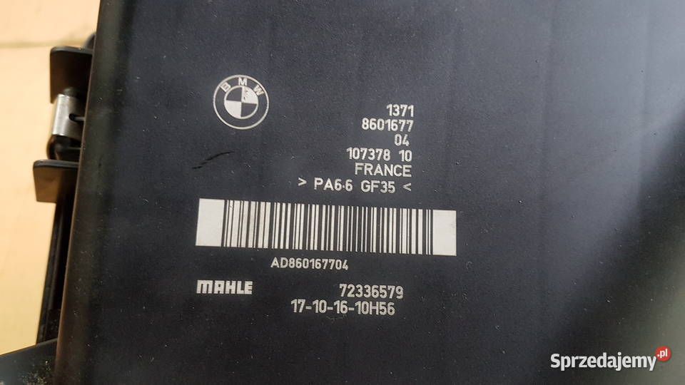 BMW 1 120 F20 f21 LIFT obudowa filtra powietrza Silniki i osprzęt Legnica