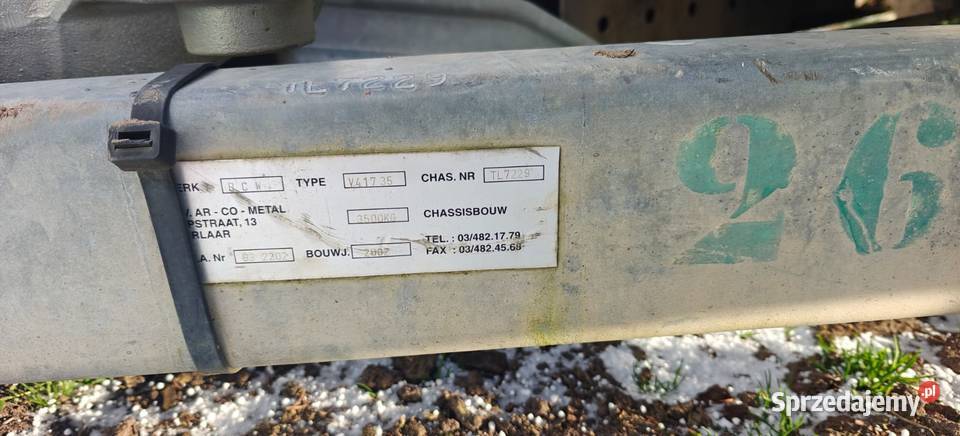 Laweta przyczepa 35t