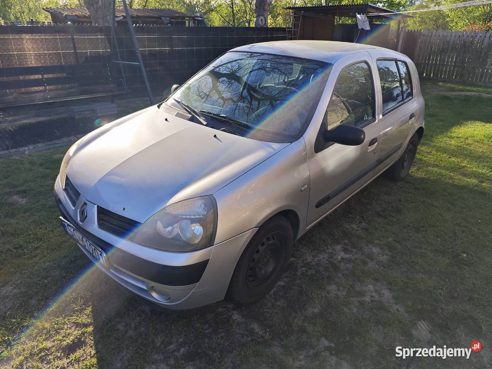 Renault Clio II 12 Benzyna 2005 Salon 1 1148cm3 śląskie Częstochowa