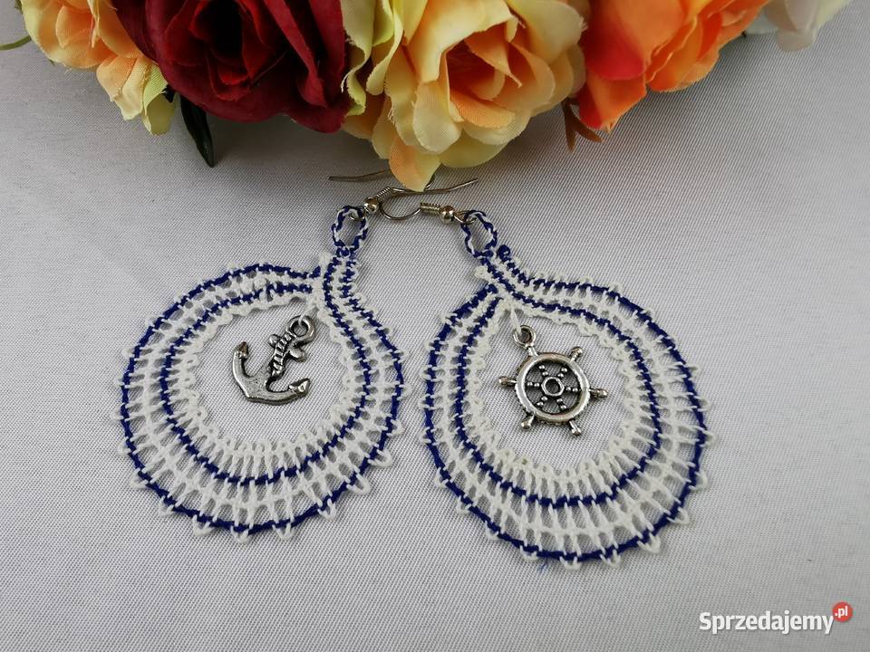 Kolczyki klockowe Wiśniowa