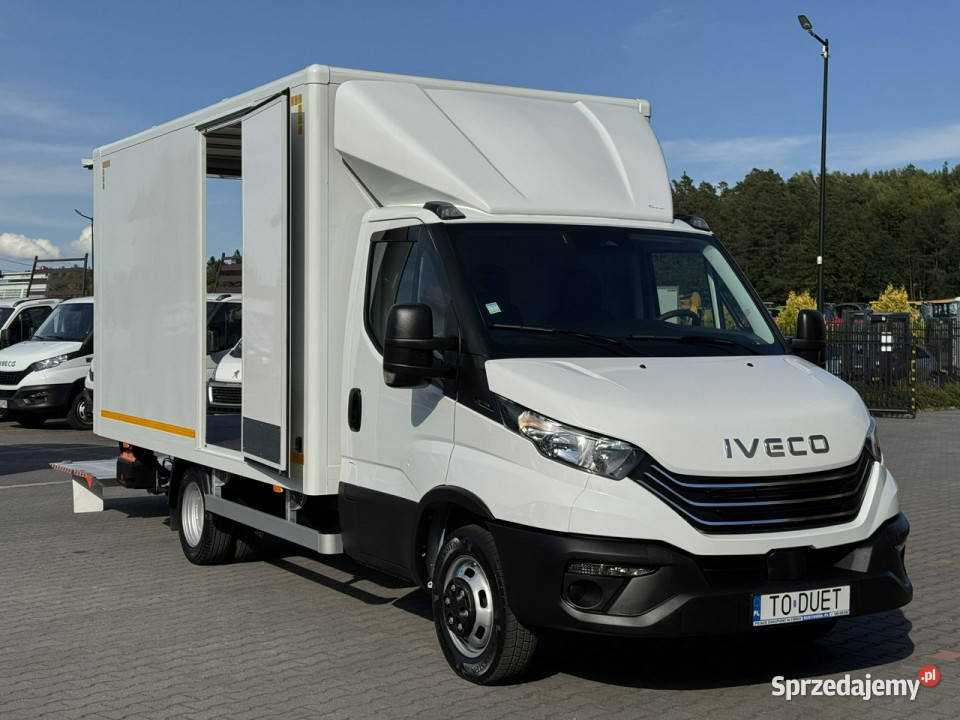 Iveco Daily 35C14 Kontener Winda 750 Na autoalarm Widełki