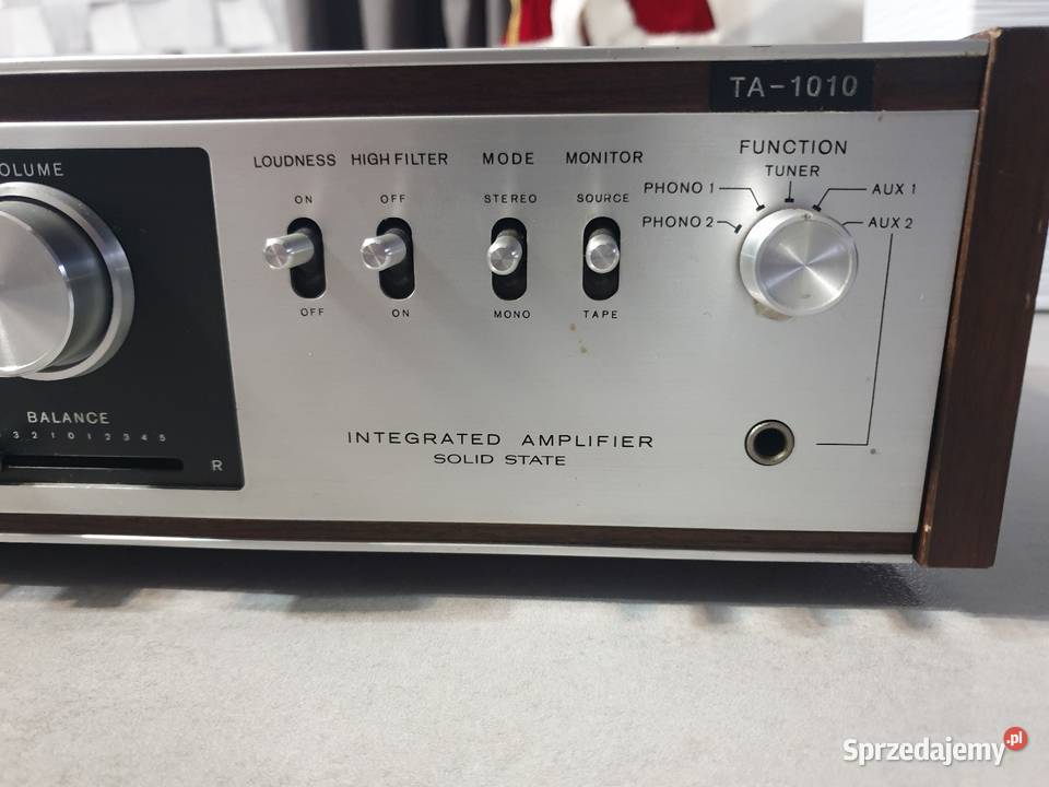Sony ta 1010 wzmacniacz vintage Leżajsk