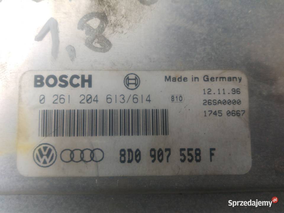 Zestaw startowy komputer 8D0907558F Vw Passat B5