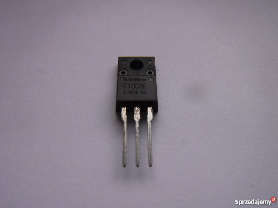 T10C6F SanRex obudowa TO220F Nowe t 10c6f sanrex mazowieckie Szydłowiec