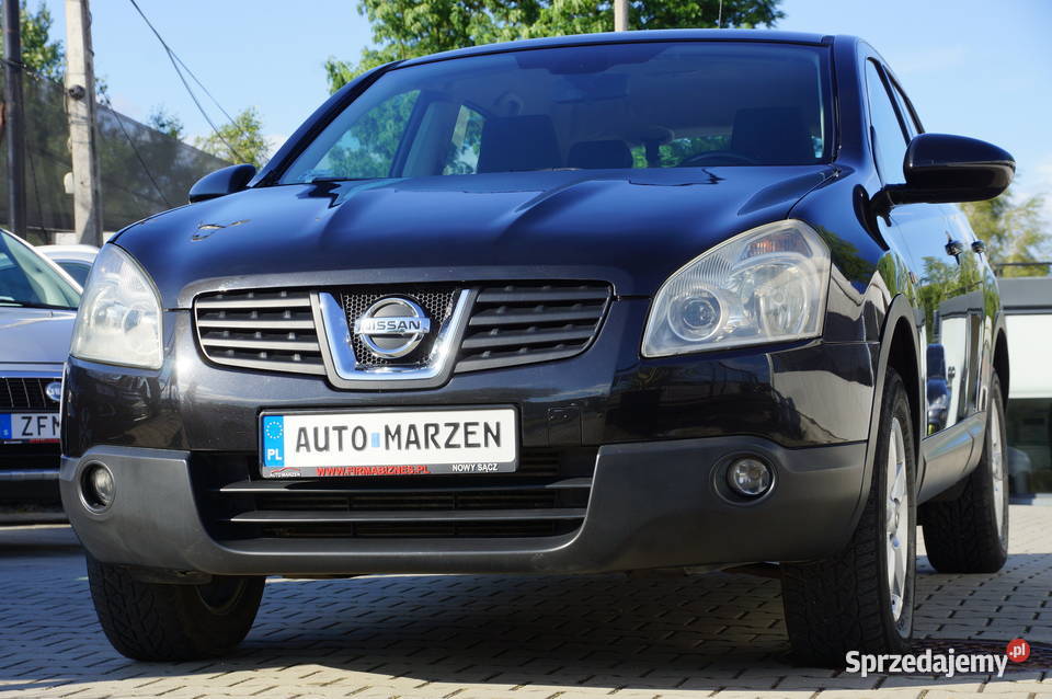 Nissan Qashqai 20 Diesel 150 4x4 Klimatronic Alu czarny Qashqai Nowy Sącz