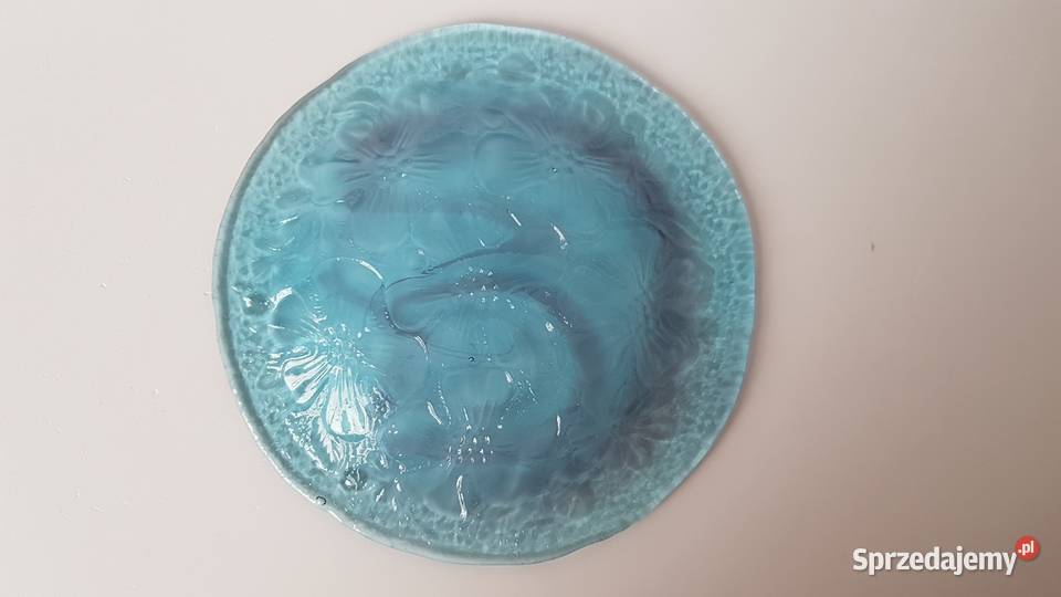 Talerzyk Anemony ze smugą 2 Ząbkowice kolorowe Porcelana i szkło Dąbrowa Górnicza