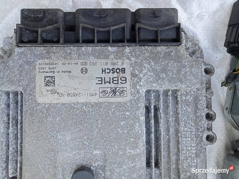 Ford Focus 16 komputer sterownik 0281011263 Komputery Układ elektryczny, zapłon śląskie Katowice