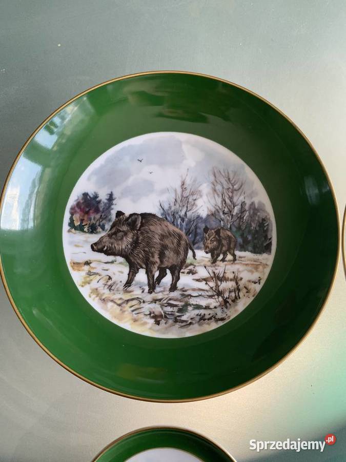Talerze myśliwskie Wyposażenie wnętrz Rabka-Zdrój sprzedam