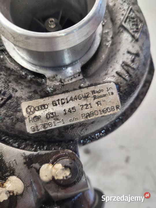 TURBOSPRĘŻARKA AUDI A4 B8 A5 Q5 20 TDI osobowe Przystajń