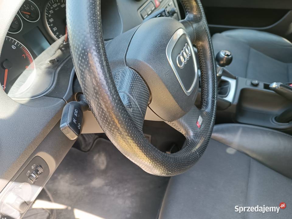 Audi A3 20 FSI oryginalny Sline 17 Skóra Czarny