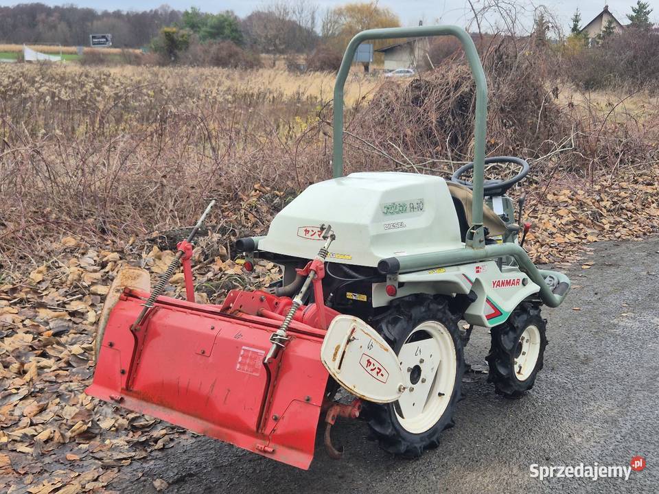 Traktorek traktor YANMAR A10D z Glebogryzarką Skrzynia biegów Manualna dolnośląskie Małuszyn