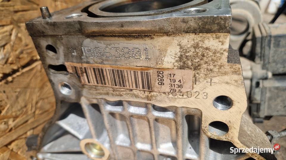 VW SKODA BLOK SILNIKA AUB 14 16V AUB 063801 80 Słowikowo