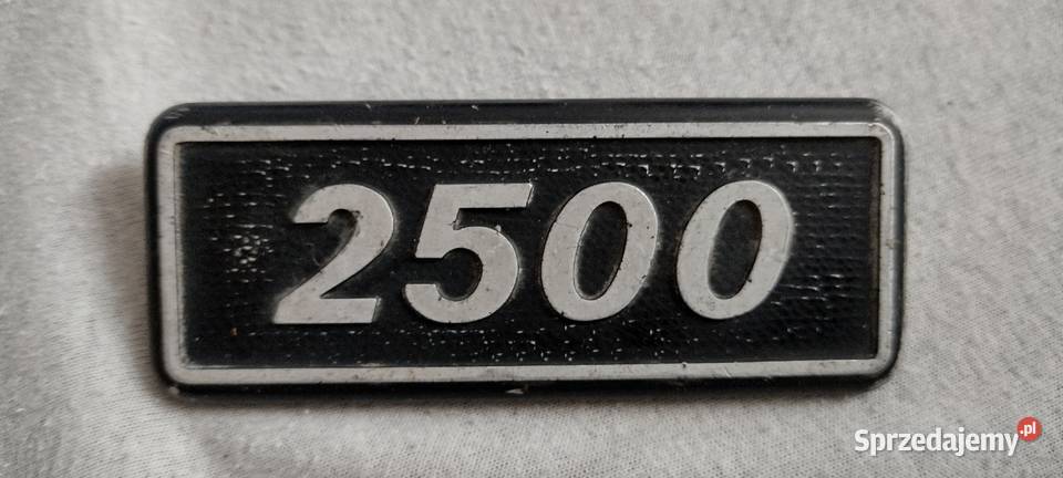 Logo emblemat znaczek 2500 aluminium sprzedam
