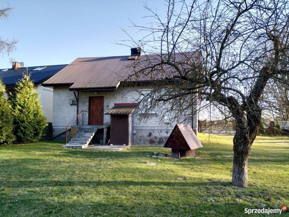 DOM 120m działka 18ar budynki gospodarcze Stara Garwolin