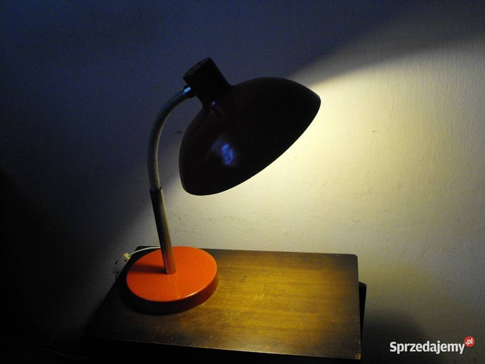 Duża lampa gabinetowapolska klasyka z lat 70 ub