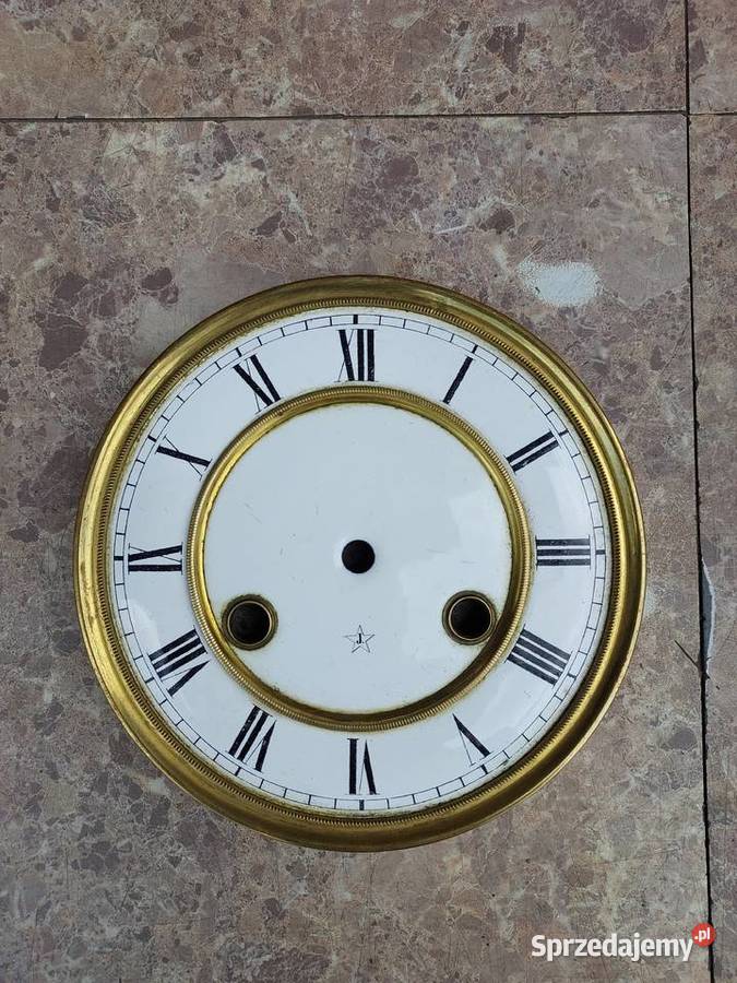 589 Tarcza zegara ściennego Junghans sygnatura