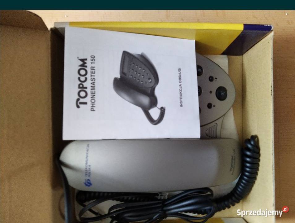 Telefon analogowy stacjonarny TopCom Puławy